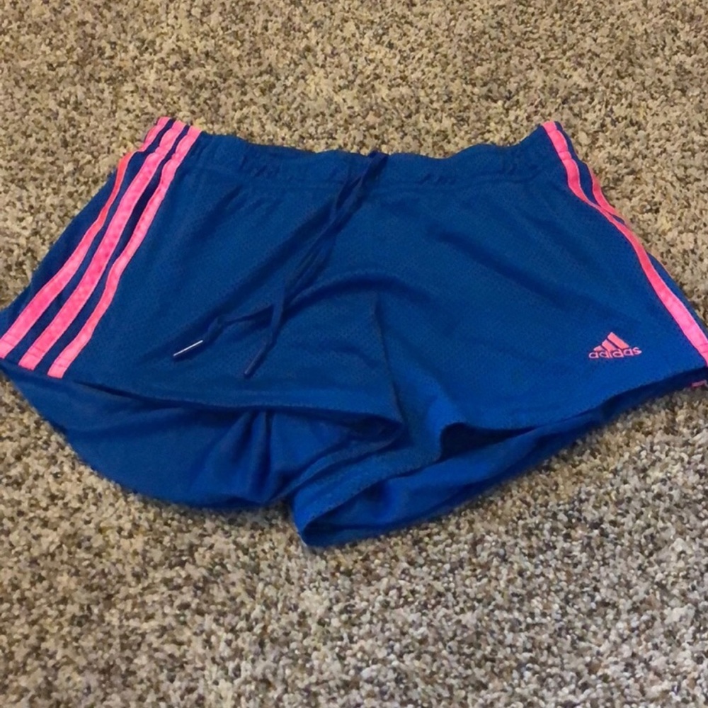 Women’s adidas mesh running shorts size small